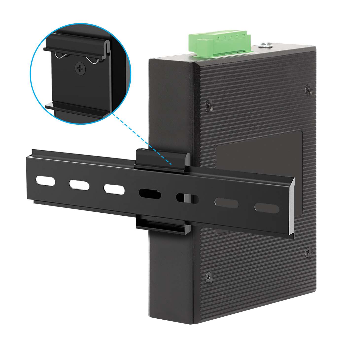 Switch Industrial Gigabit con 4 puertos PoE++ y 2 puertos SFP Image 7