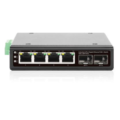 Switch Industrial Gigabit con 4 puertos PoE++ y 2 puertos SFP Image 7