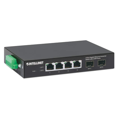 Switch industrial con 4 puertos Gigabit Ethernet + 2 SFP Image 3