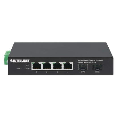 Switch industrial con 4 puertos Gigabit Ethernet + 2 SFP Image 4