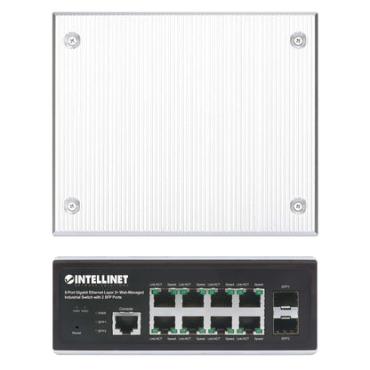 Switch Industrial Administrable L2+ con 8 puertos Gigabit y 2 SFP Image 6