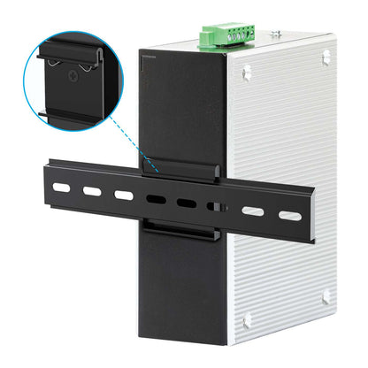 Switch Industrial Administrable L2+ con 8 puertos Gigabit y 2 SFP Image 7