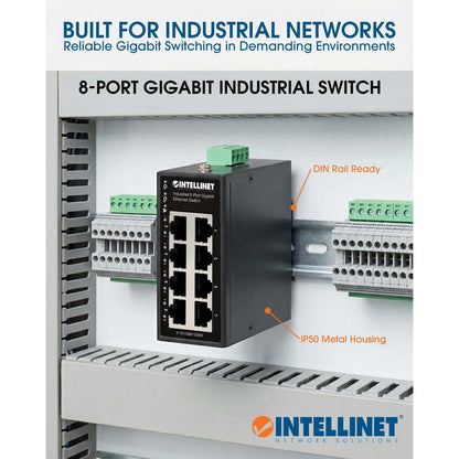 Switch Industrial de Ethernet con 8 puertos Gigabit Image 11