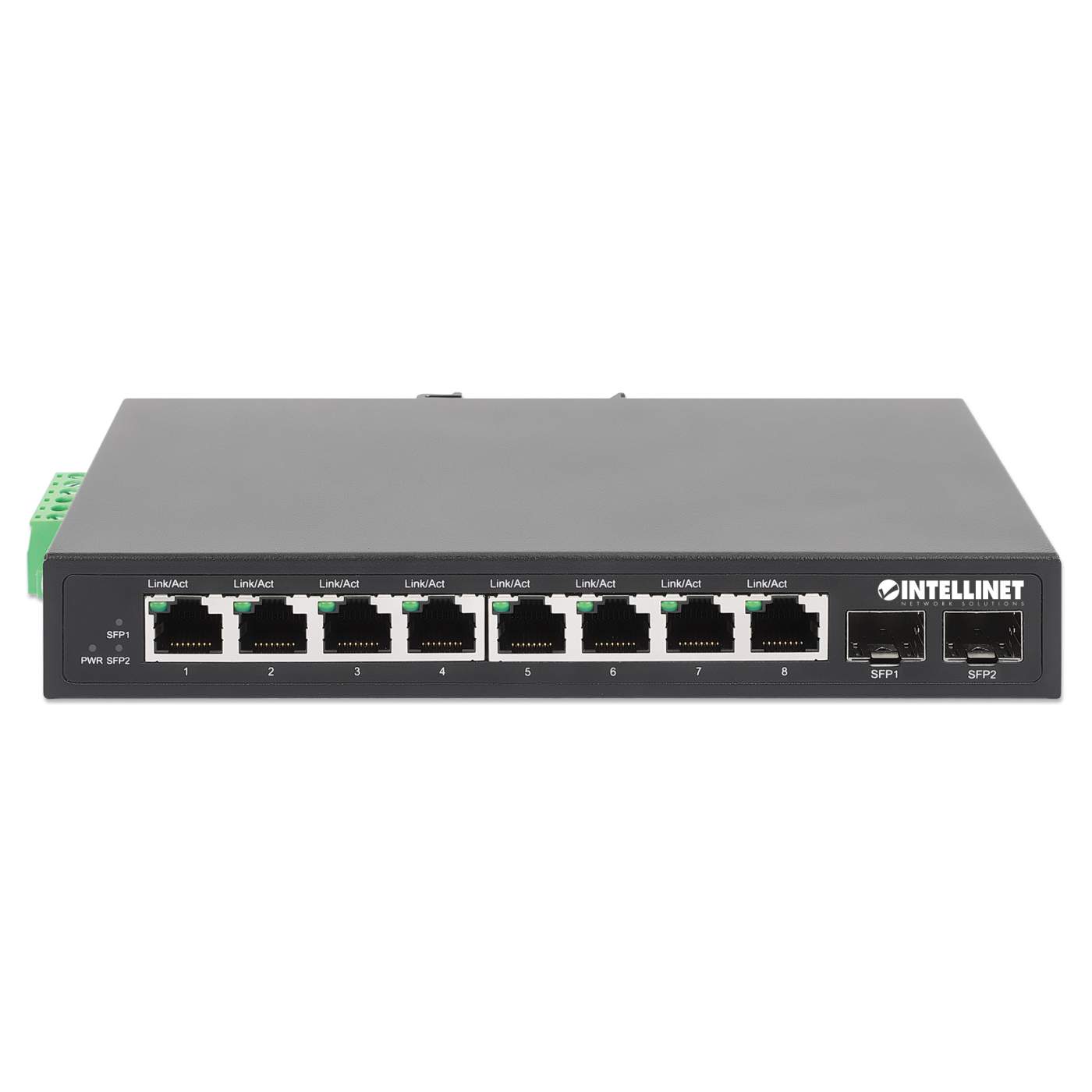 Switch Industrial con 8 puertos Gigabit Ethernet y 2 SFP Image 4