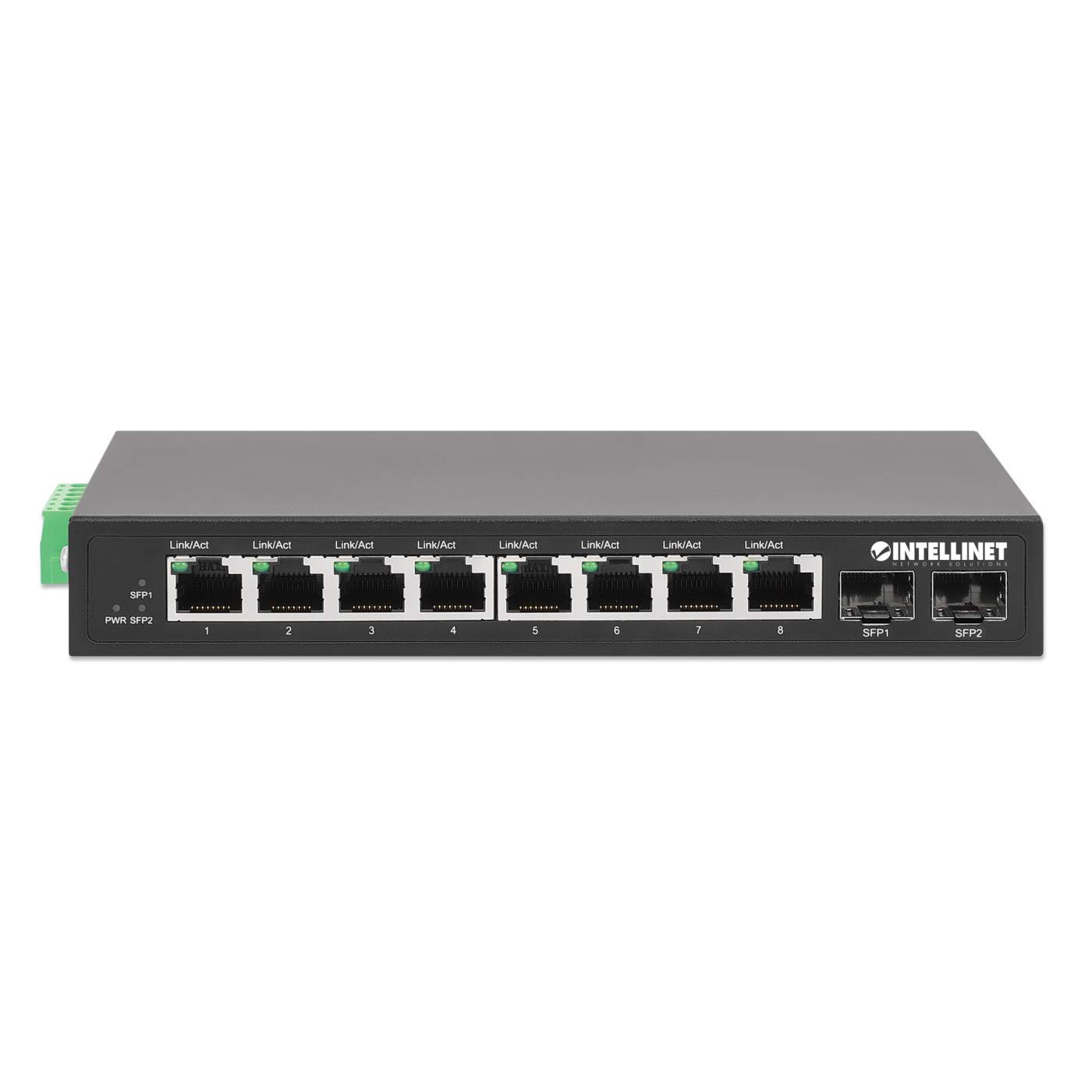 Switch Industrial con 8 puertos Gigabit Ethernet y 2 SFP Image 6