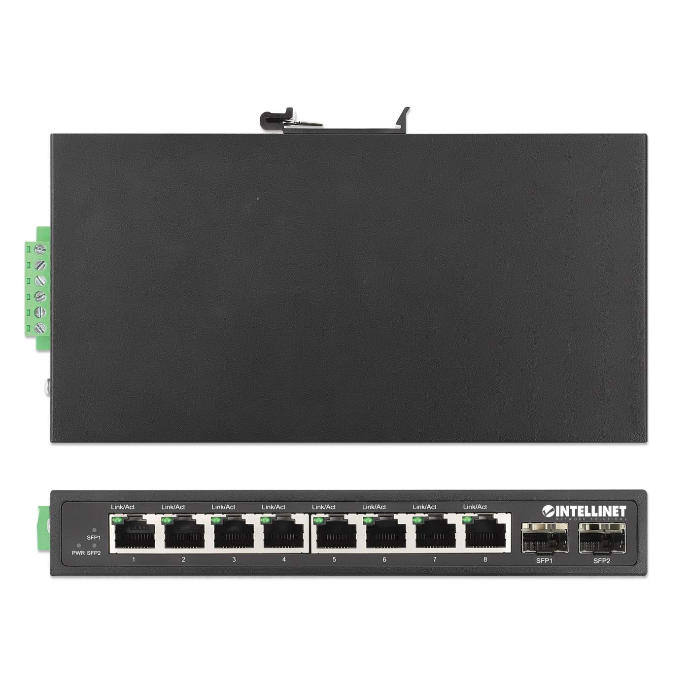 Switch Industrial con 8 puertos Gigabit Ethernet y 2 SFP Image 7