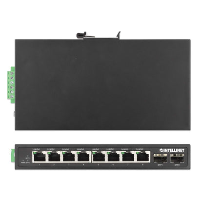 Switch Industrial con 8 puertos Gigabit Ethernet y 2 SFP Image 7