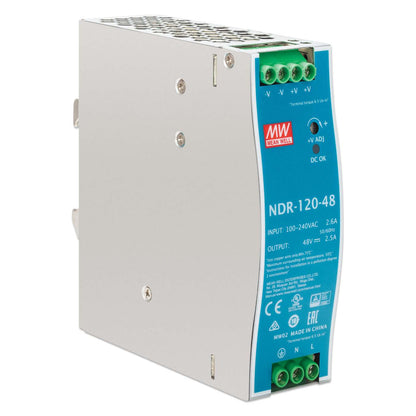 Fuente de alimentación industrial para montaje en carril DIN - 120 W Image 2