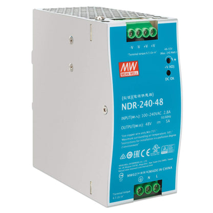 Fuente de alimentación industrial para montaje en carril DIN - 240 W Image 2