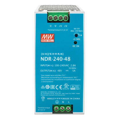 Fuente de alimentación industrial para montaje en carril DIN - 240 W Image 3