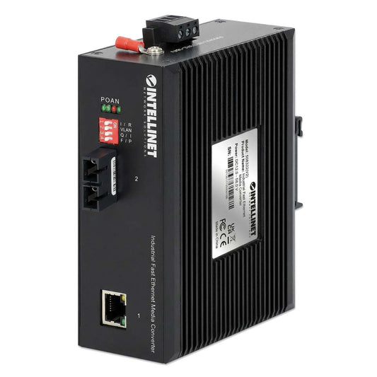 Convertidor de Medios Industrial Fast Ethernet Image 1