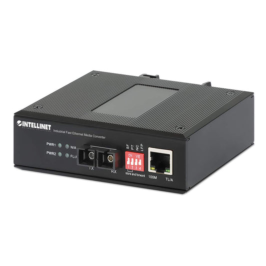 Convertidor de Medios Industrial Fast Ethernet Image 1