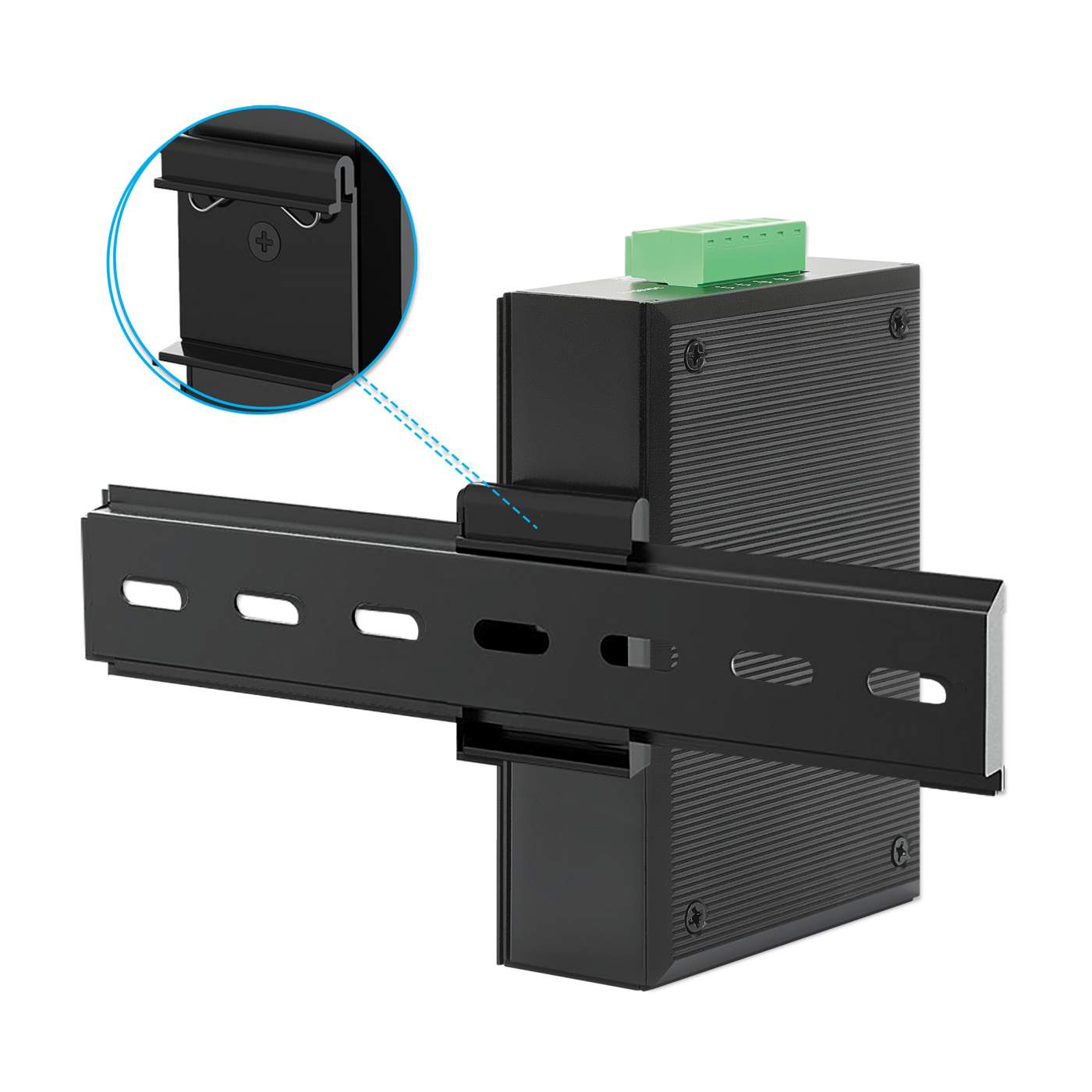 Convertidor de Medios Industrial Fast Ethernet Image 9