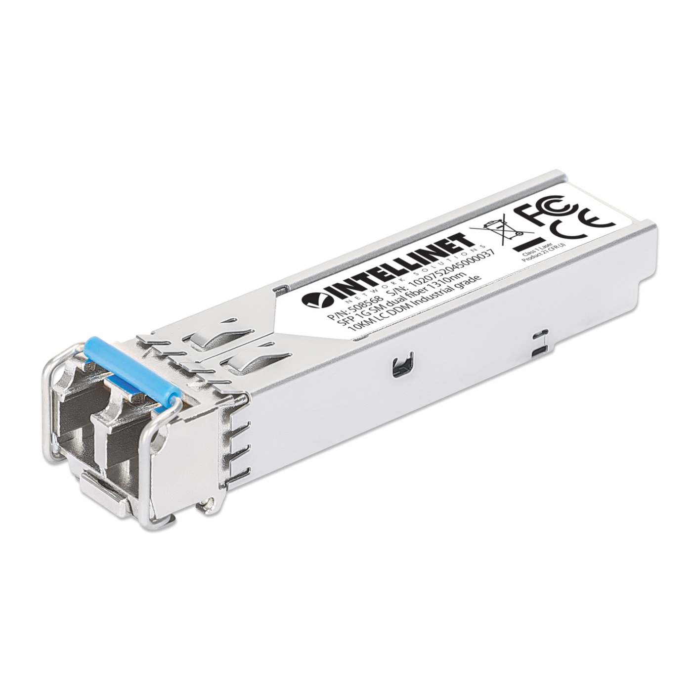 Módulo transceptor óptico SFP de fibra Gigabit industrial Image 1