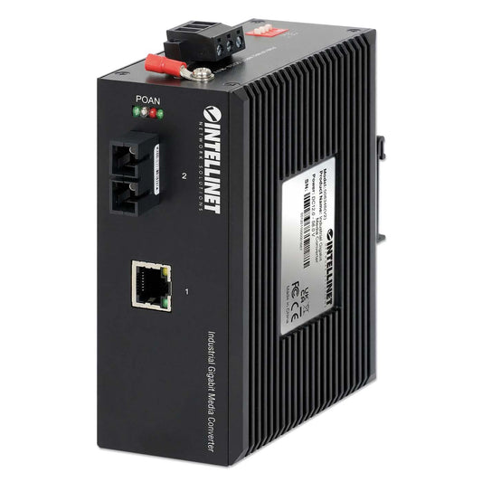 Convertidor de Medios Industrial Gigabit Ethernet Image 1