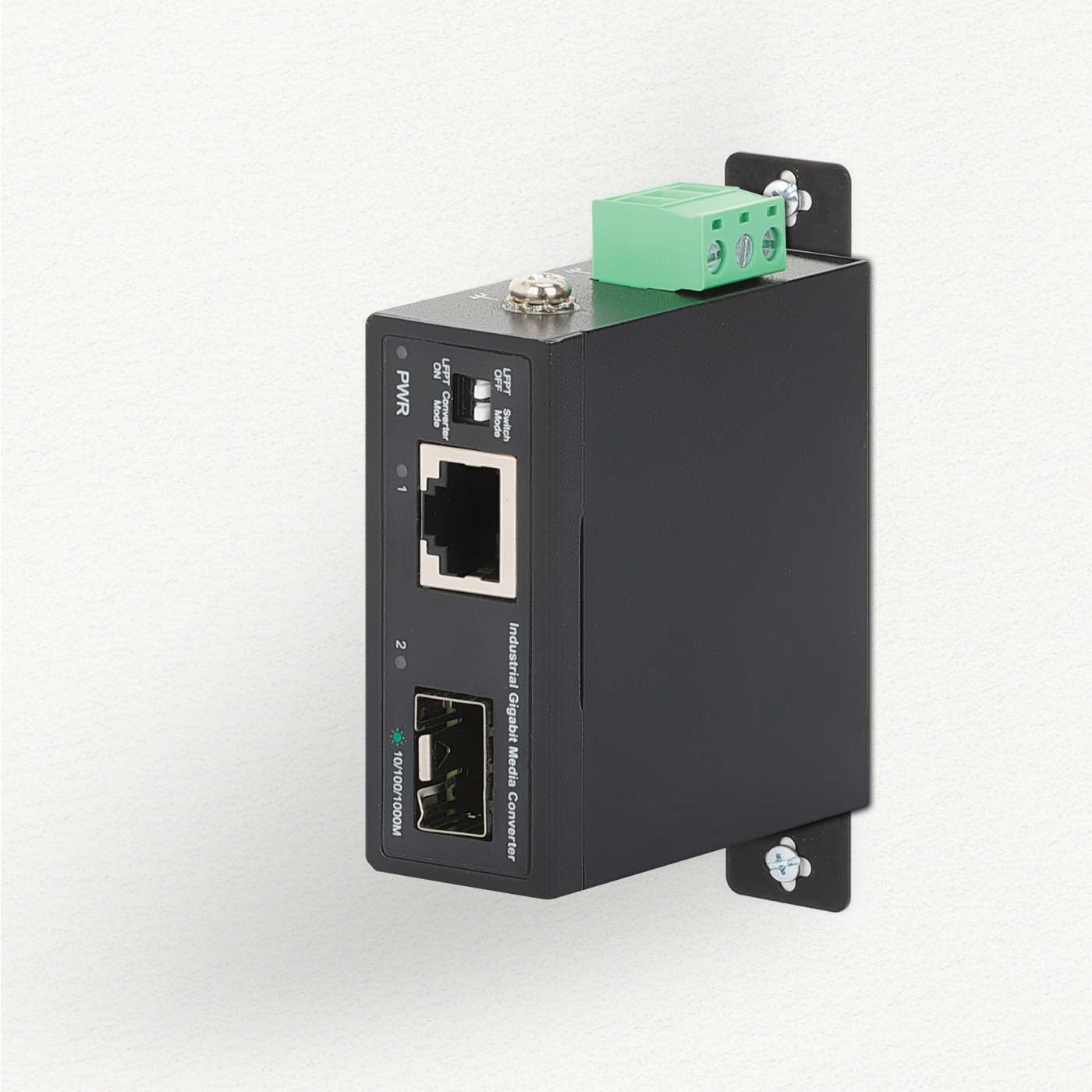 Convertidor de medios Gigabit industrial Image 8