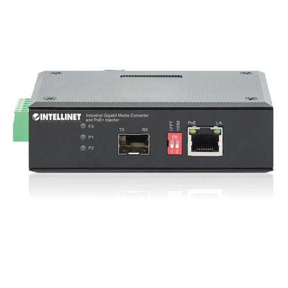 Convertidor de Medios Industrial Gigabit e Inyector PoE+ Image 7