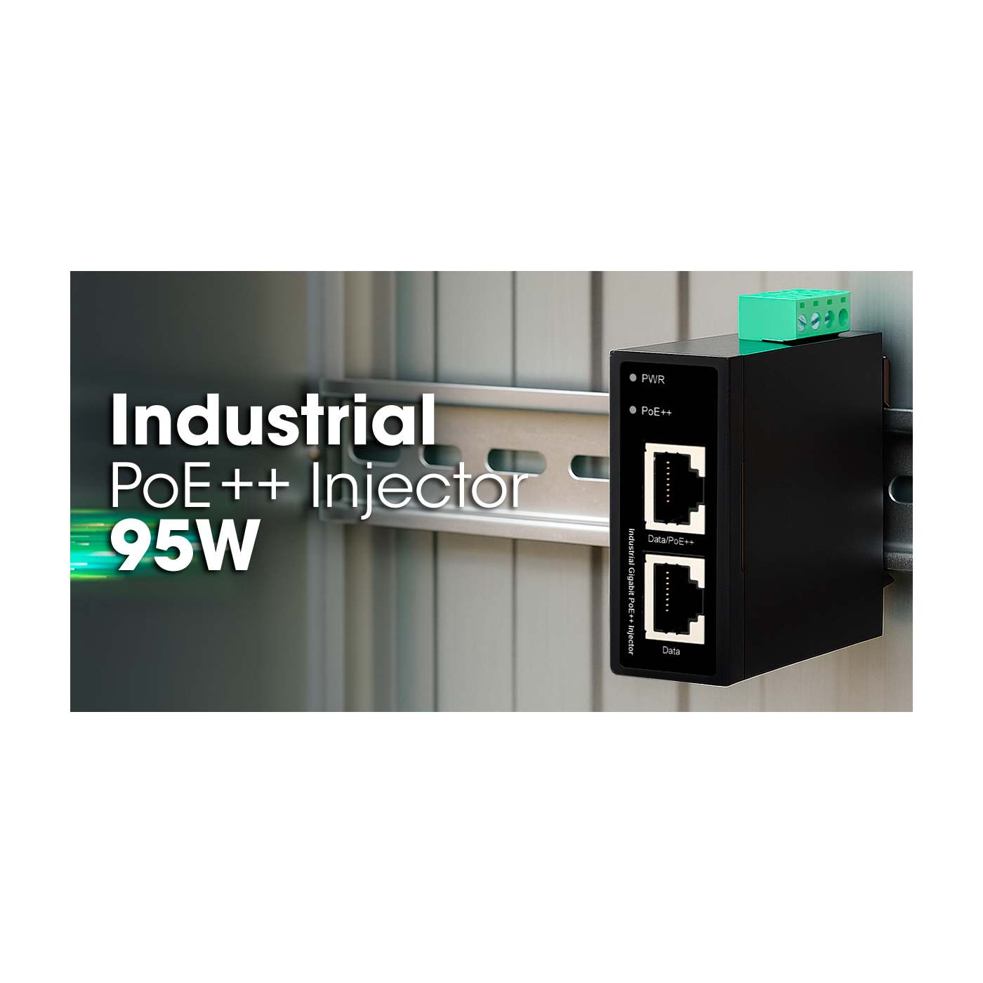 Inyector Gigabit PoE++ industrial Image 8