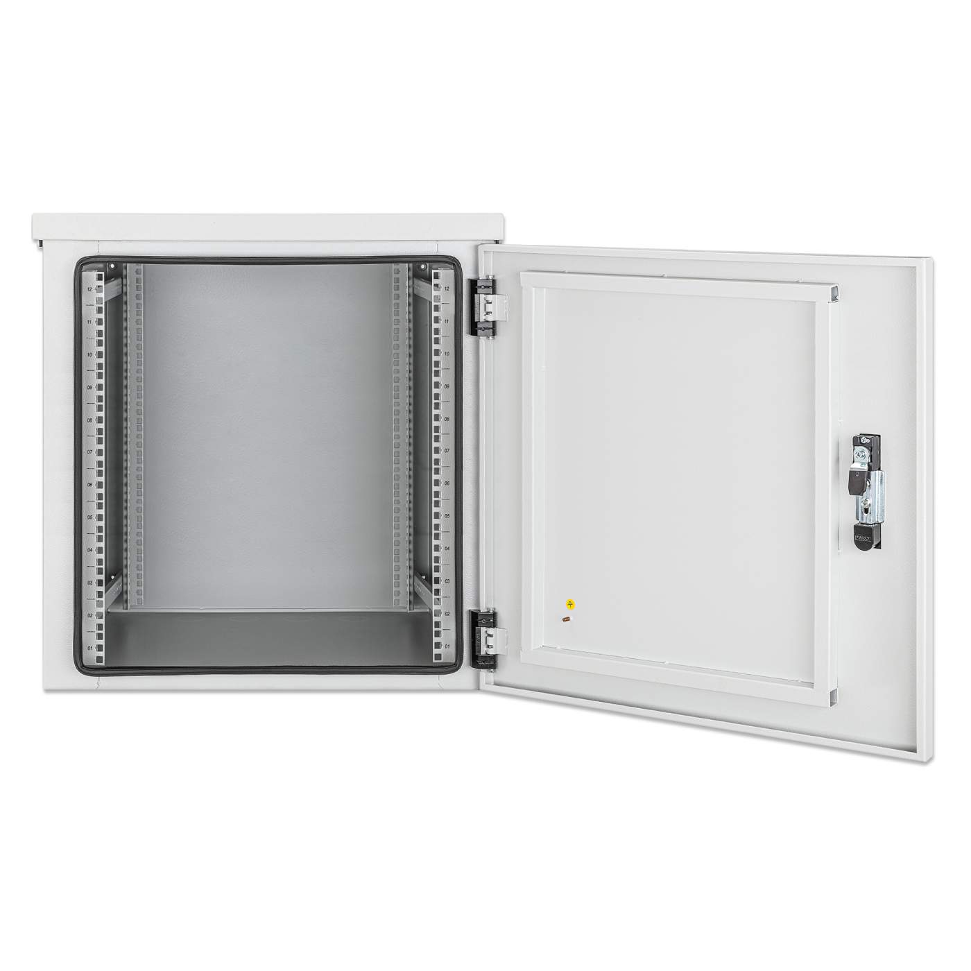Gabinete mural industrial IP55 de 19" con ventiladores integrados, 12U Image 5