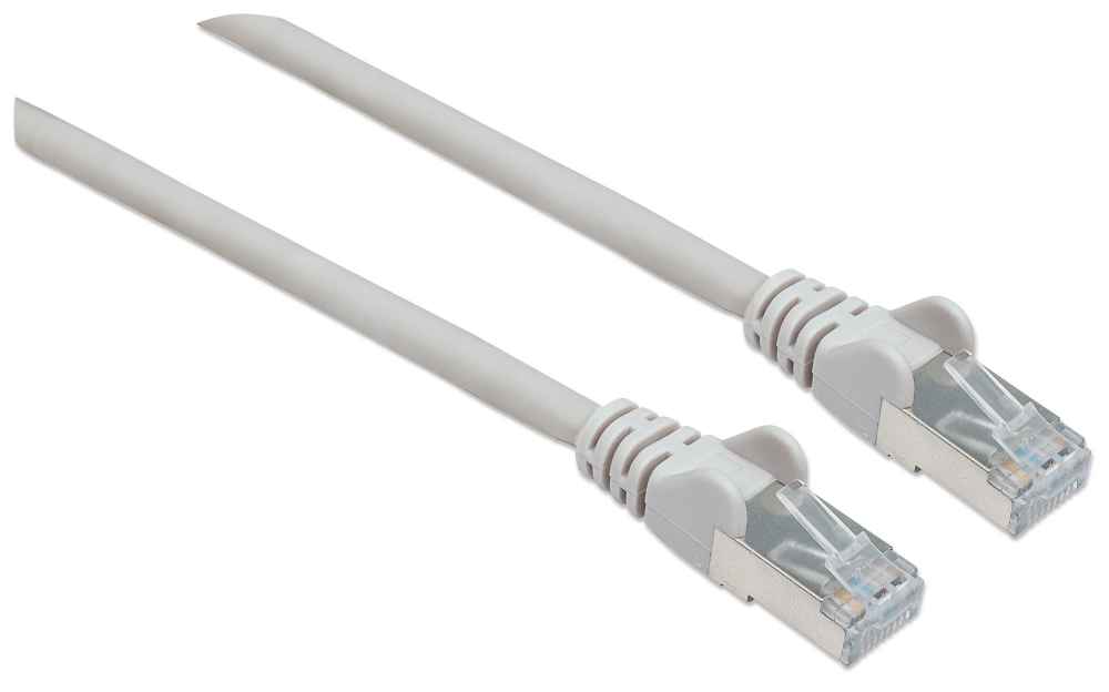 Cat6 Network Patch Cable, SSTP, PIMF, Gray, 0.50 m Image 3