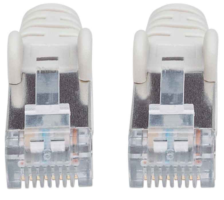 Cat6 Network Patch Cable, SSTP, PIMF, Gray, 0.50 m Image 4