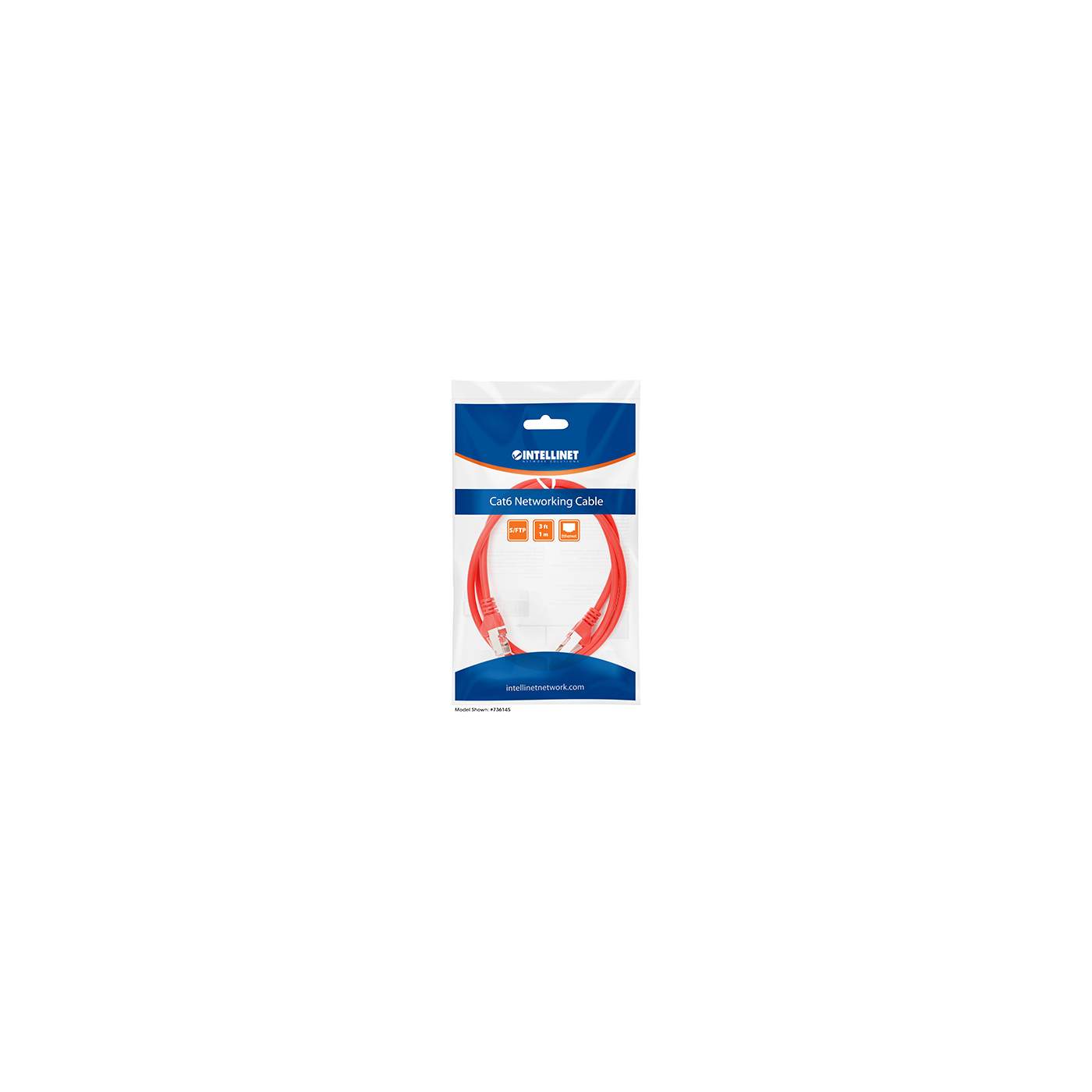 Cable de red LSOH, Cat 6, SFTP Packaging Image 2
