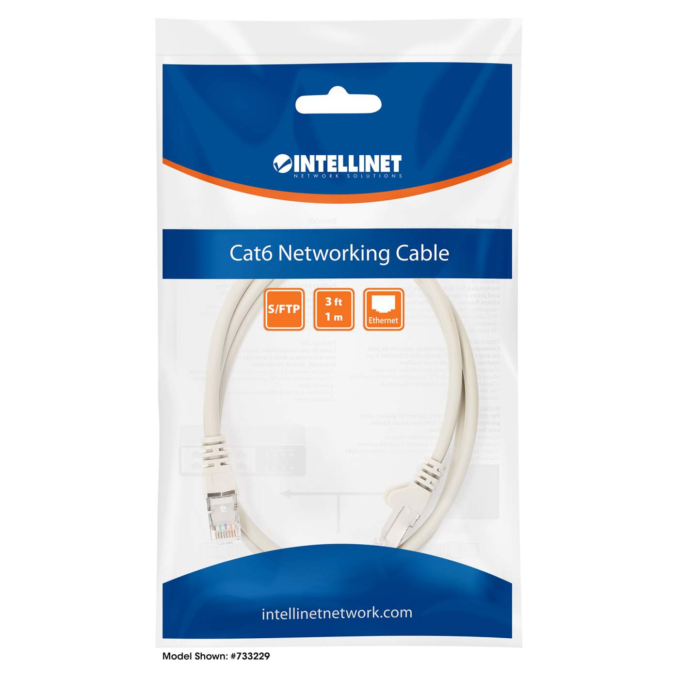 Cable de red LSOH, Cat 6, SFTP Packaging Image 2