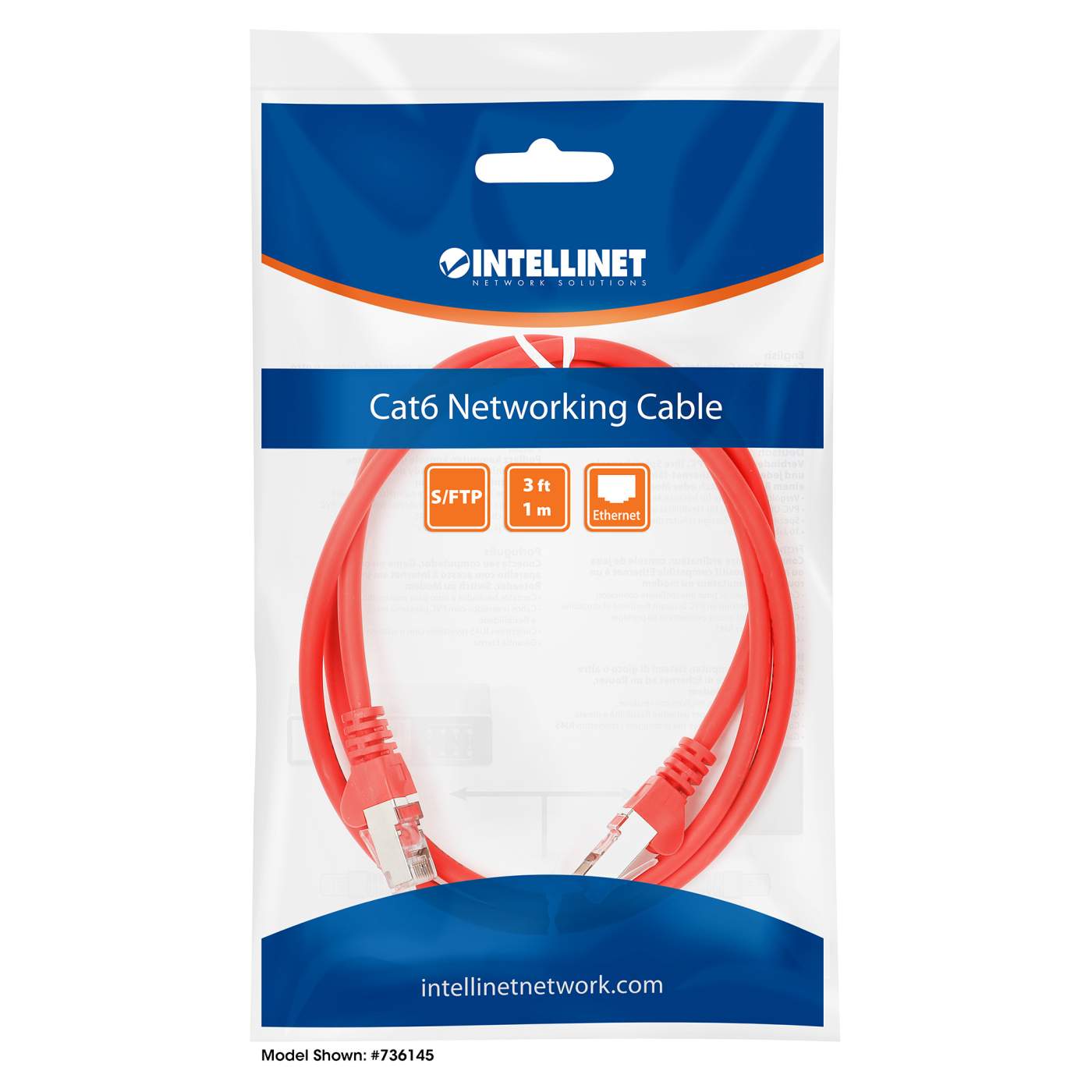 Cable de red LSOH, Cat 6, SFTP Packaging Image 2
