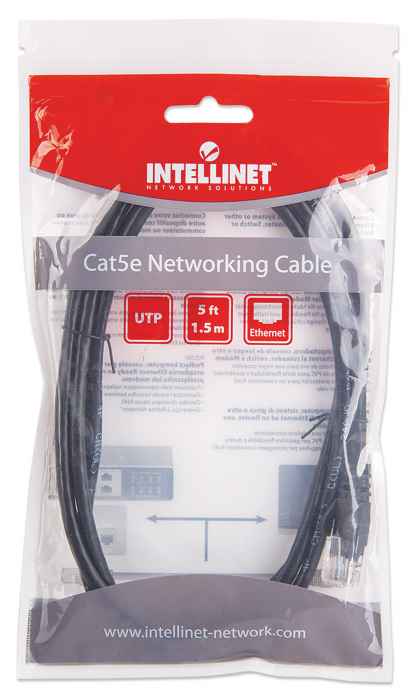 Cable de red, Cat5e, UTP Packaging Image 2