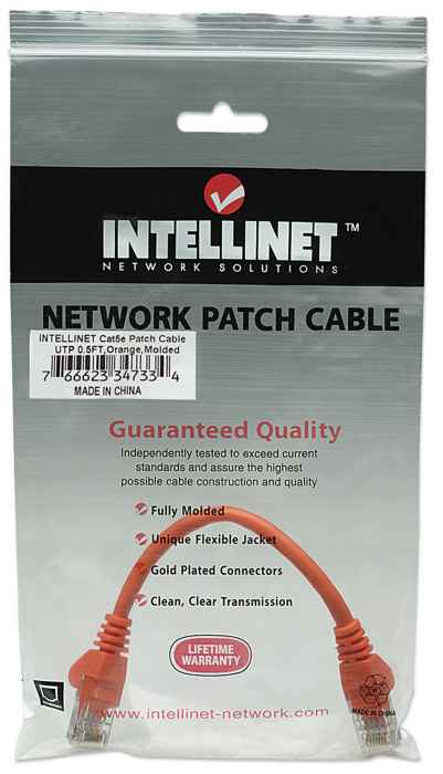 Cable de red, Cat5e, UTP Packaging Image 2