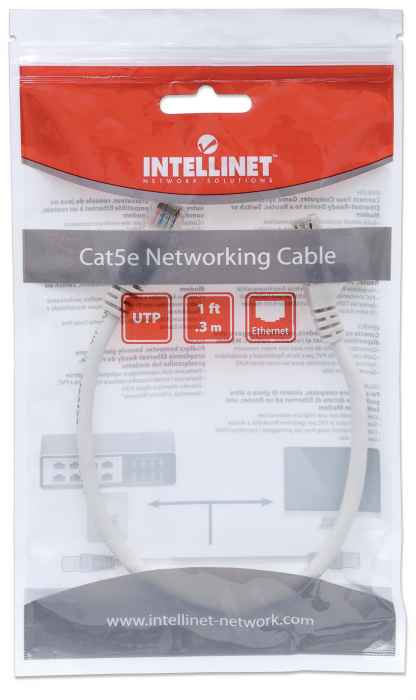 Cable de red, Cat5e, UTP Packaging Image 2