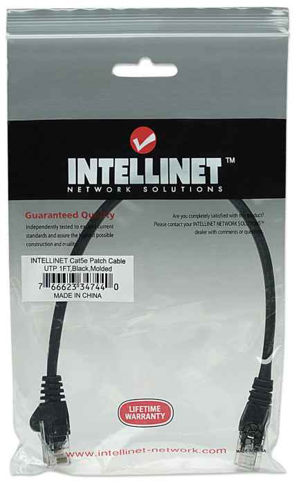 Cable de red, Cat5e, UTP Packaging Image 2