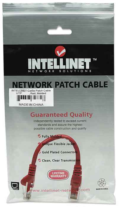 Cable de red, Cat5e, UTP Packaging Image 2