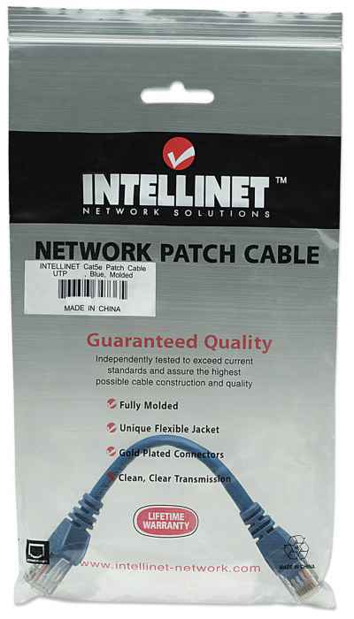 Cable de red, Cat5e, UTP Packaging Image 2