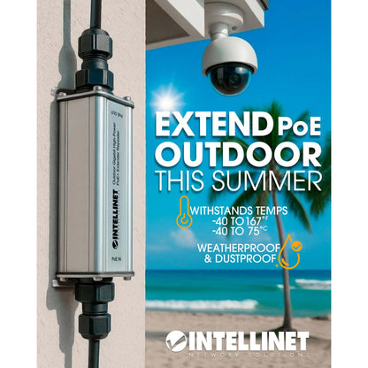 Repetidor Gigabit de alta potencia PoE+ para exteriores Image 8