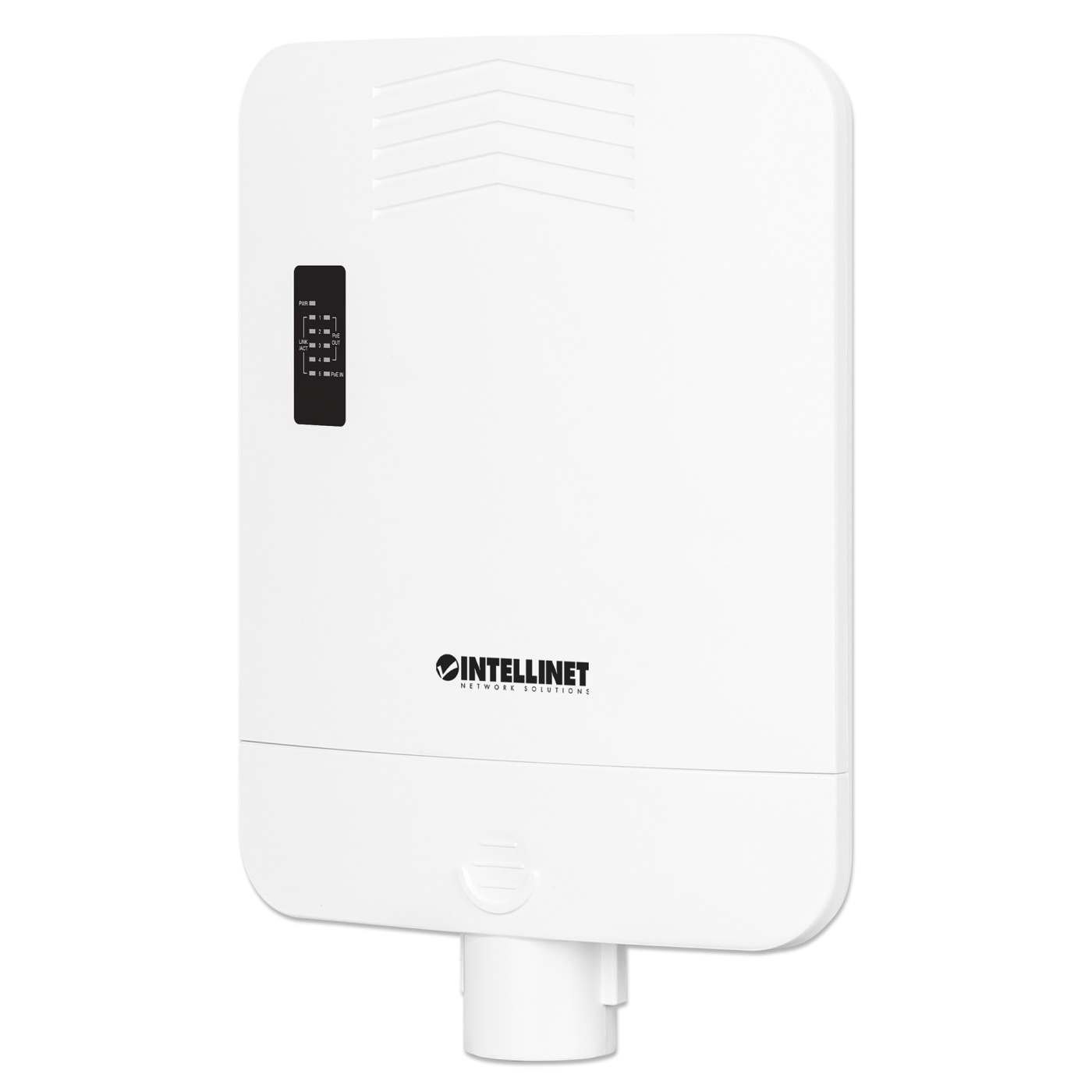 Switch PoE+ de 5 puertos Gigabit para exteriores, puerto de alimentación por PoE y 4 puertos de paso PoE+ Image 1