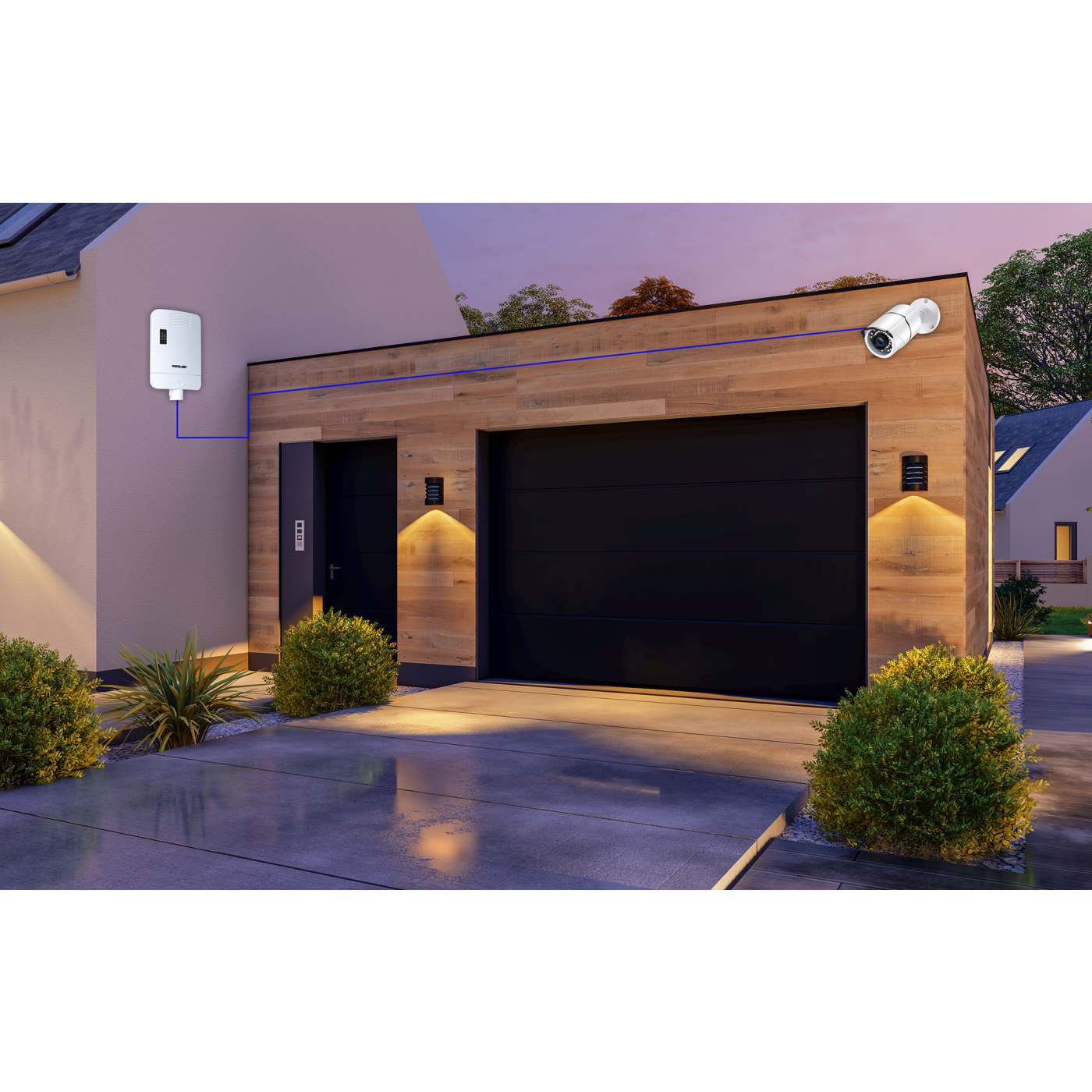 Switch PoE+ de 5 puertos Gigabit para exteriores, puerto de alimentación por PoE y 4 puertos de paso PoE+ Image 8