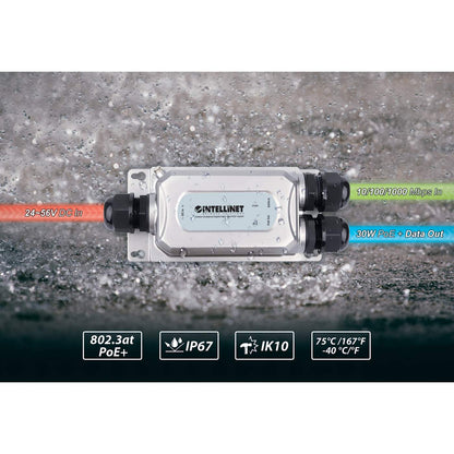 Inyector Gigabit PoE+ antivandálico para exteriores Image 11