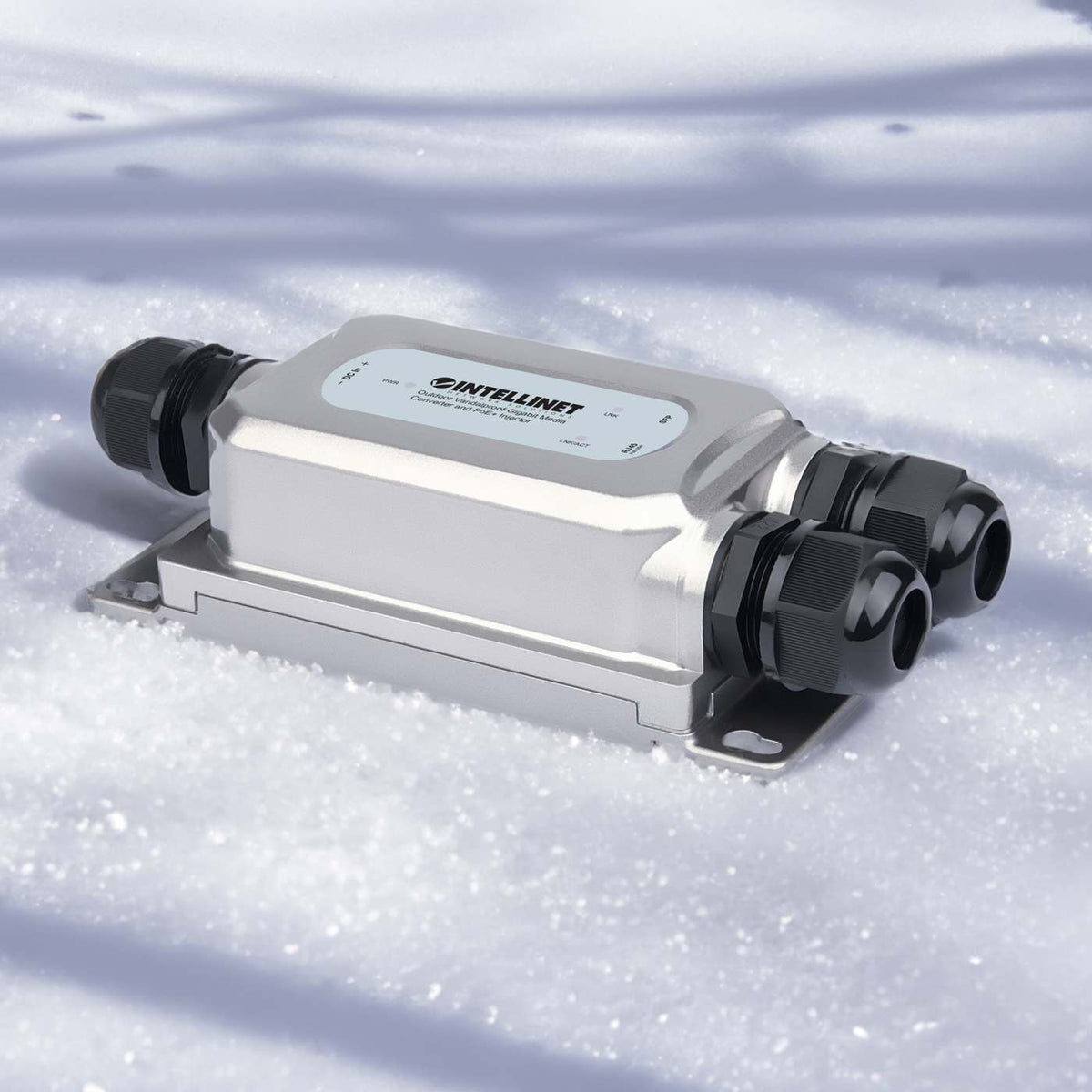 Convertidor de Medios Gigabit e Inyector PoE+ antivandálico para exteriores Image 10