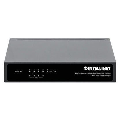 Switch con 5 puertos Gigabit alimentado por PoE, con transferencia de PoE Image 4