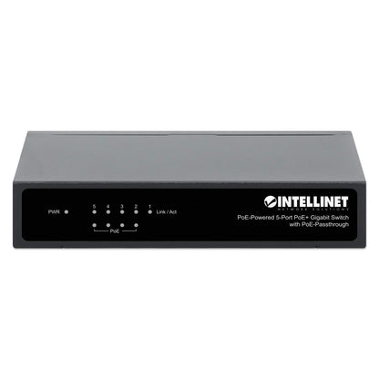 Switch con 5 puertos Gigabit alimentado por PoE, con transferencia de PoE Image 6