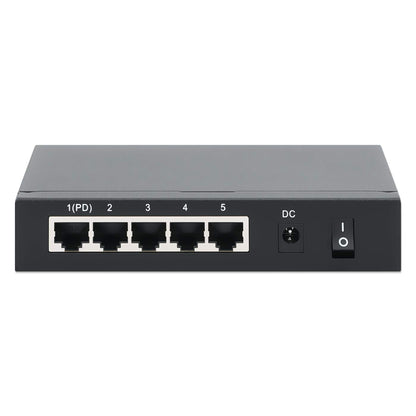 Switch con 5 puertos Gigabit alimentado por PoE, con transferencia de PoE Image 7