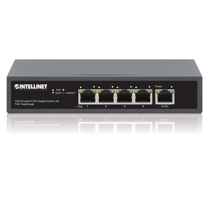 Switch PoE+ de 5 puertos Gigabit con Transferencia PoE Image 6