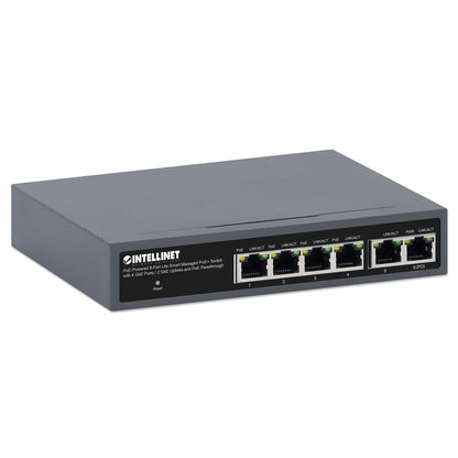 Switch Administrable Lite PoE+ con 4 puertos GbE  y 2 puertos GbE de enlace ascendente y PoE de paso Image 3