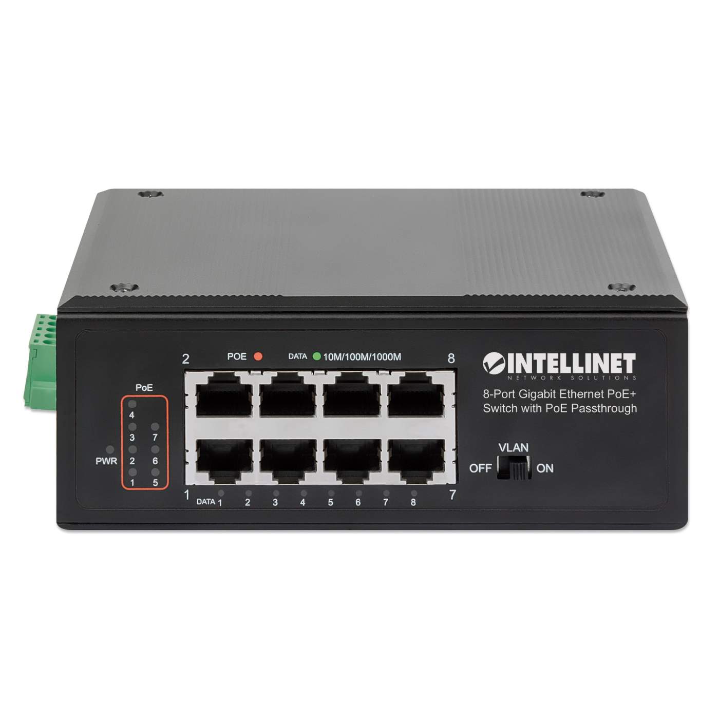 Switch PoE+ con 8 puertos Gigabit (PoE Passthrough) Image 4