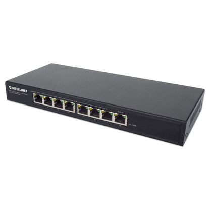 Switch PoE+ con 8 puertos Gigabit alimentado por PoE (Passthrough) Image 1