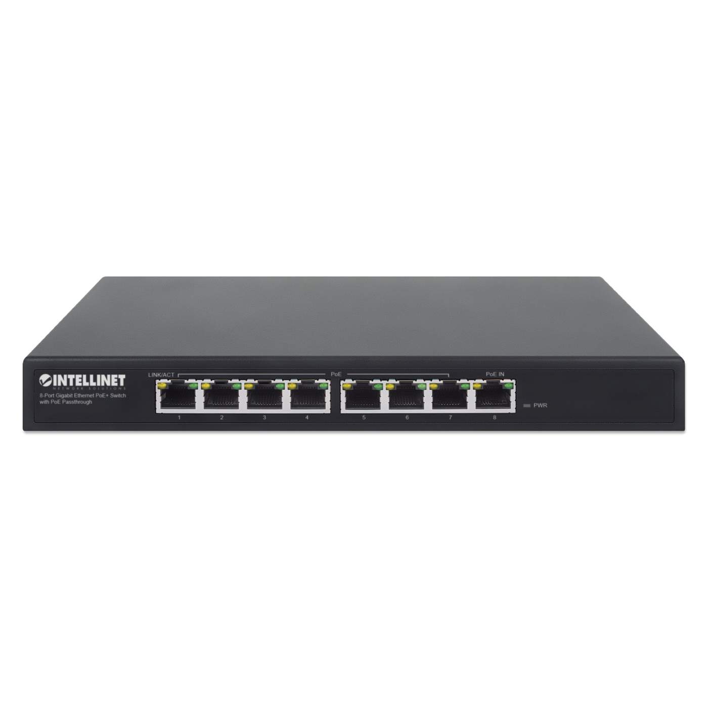 Switch PoE+ con 8 puertos Gigabit alimentado por PoE (Passthrough) Image 4