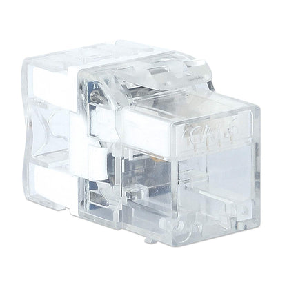 180°UTP Cat6 Keystone jack w/LED light, punch down type Image 2