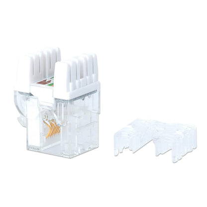 180°UTP Cat6 Keystone jack w/LED light, punch down type Image 5