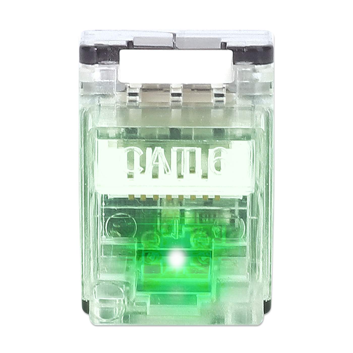 180°UTP Cat6 Keystone jack w/LED light,  toolless type Image 6